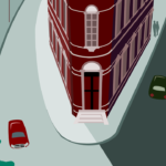 city, cityscape, urban area, road, building, from above, traffic, city, city, city, road, road, building, building, building, building, building, traffic